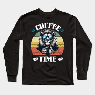 lion coffee Long Sleeve T-Shirt